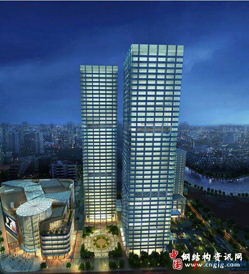 中建鋼構(gòu)：中標天津陸家嘴廣場鋼結(jié)構(gòu)工程